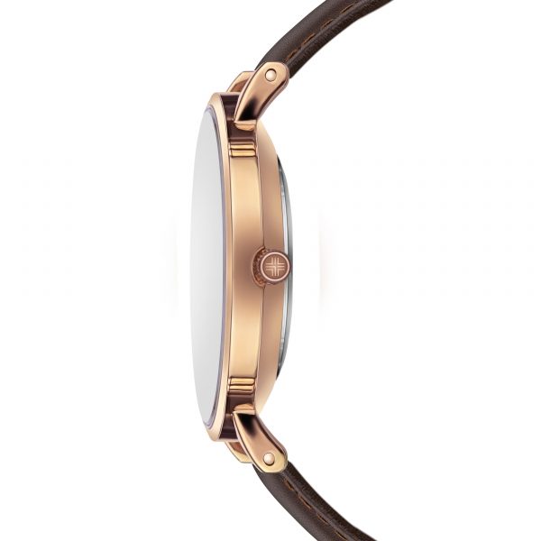 Lucerne brown leather