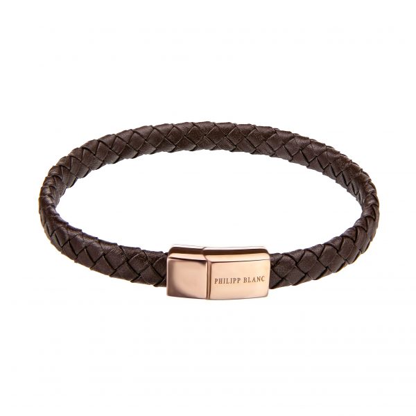 Joel Dark brown Genuine leather