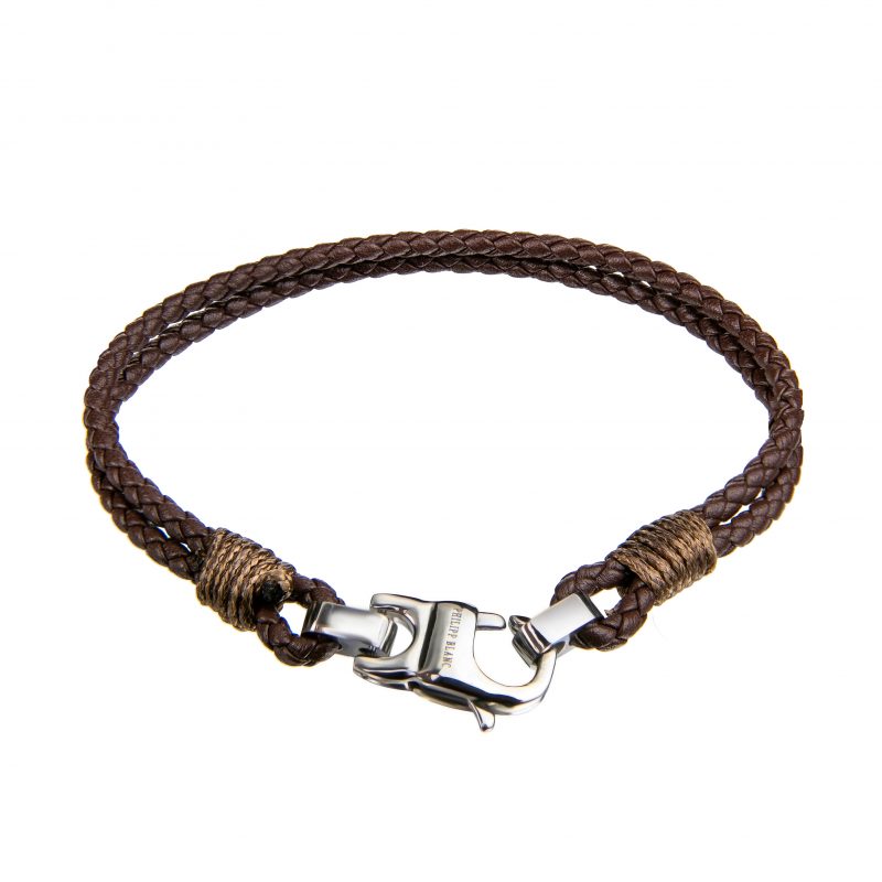 Lenny Dark brown Genuine leather