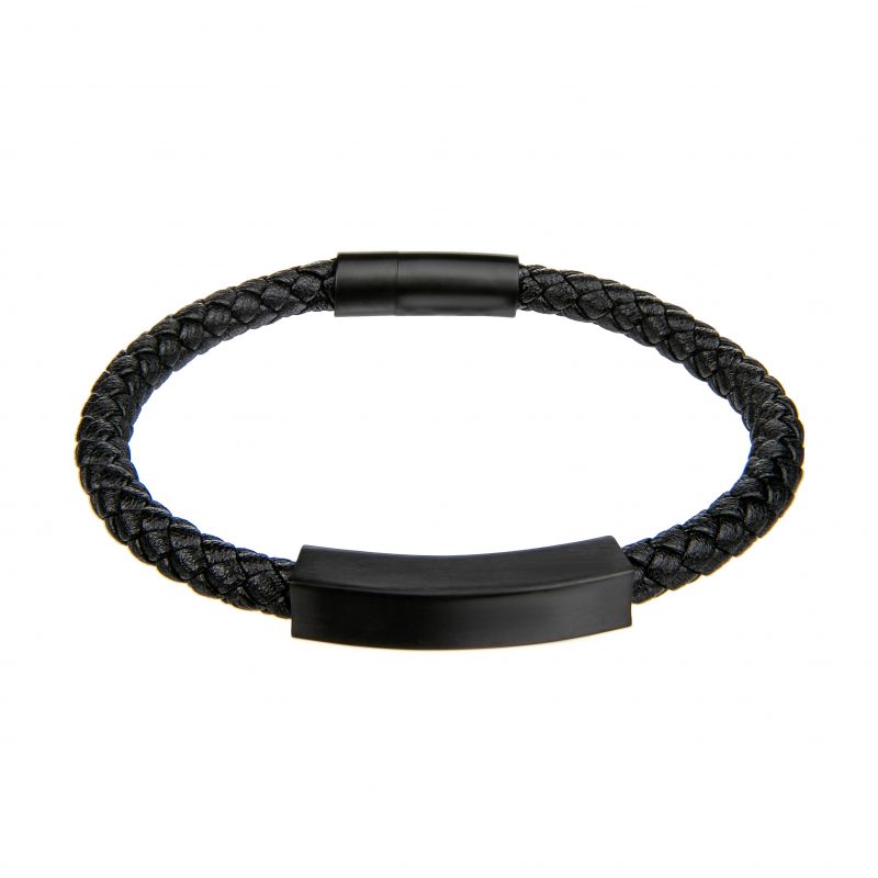 Jason Black Genuine leather
