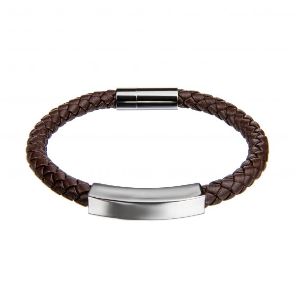 Jason Dark brown Genuine leather