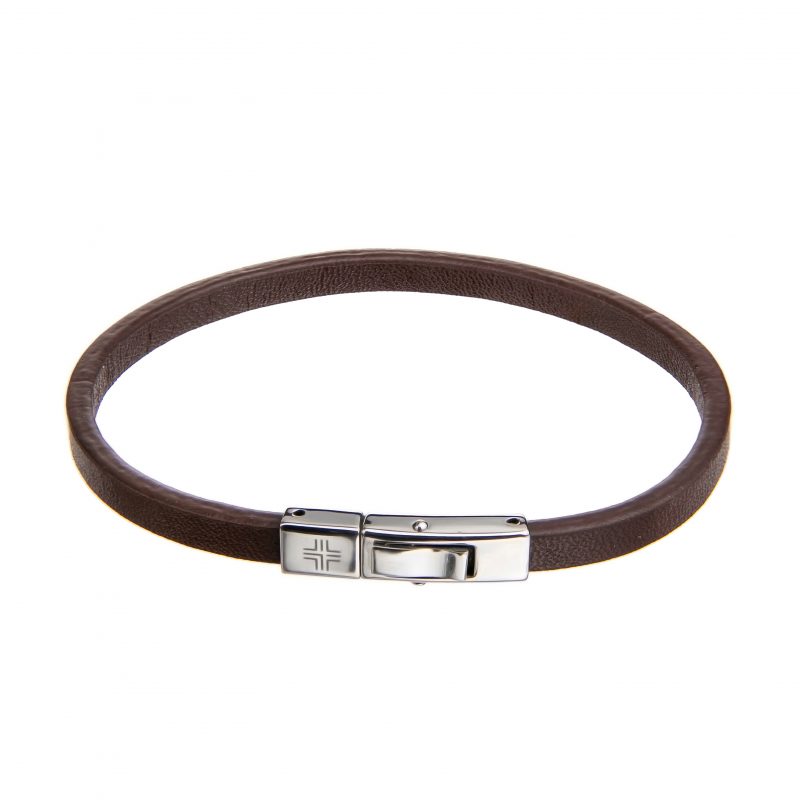 Liam Dark brown Genuine leather