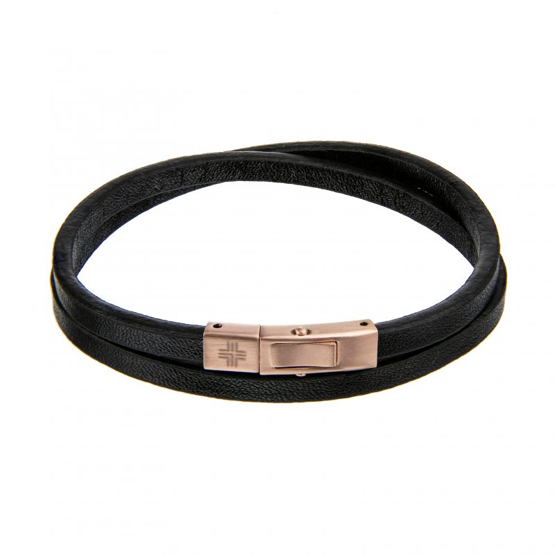 Liam Black Genuine leather