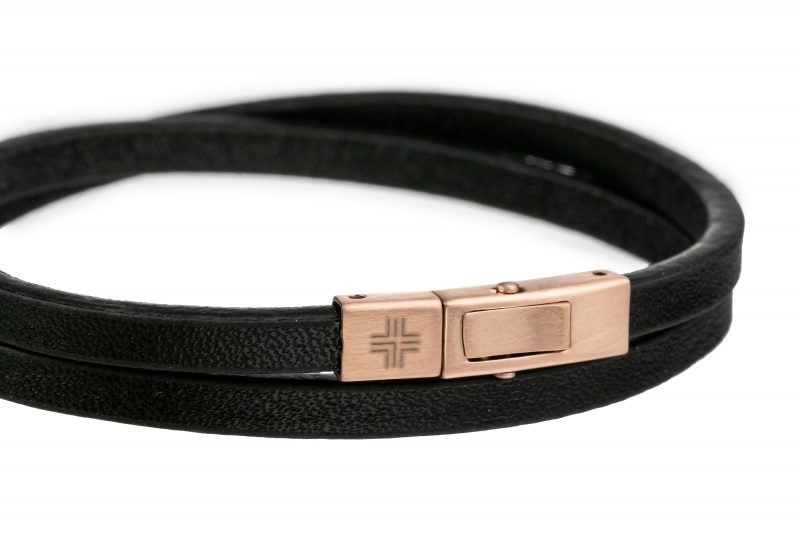 Liam Black Genuine leather - Image 3