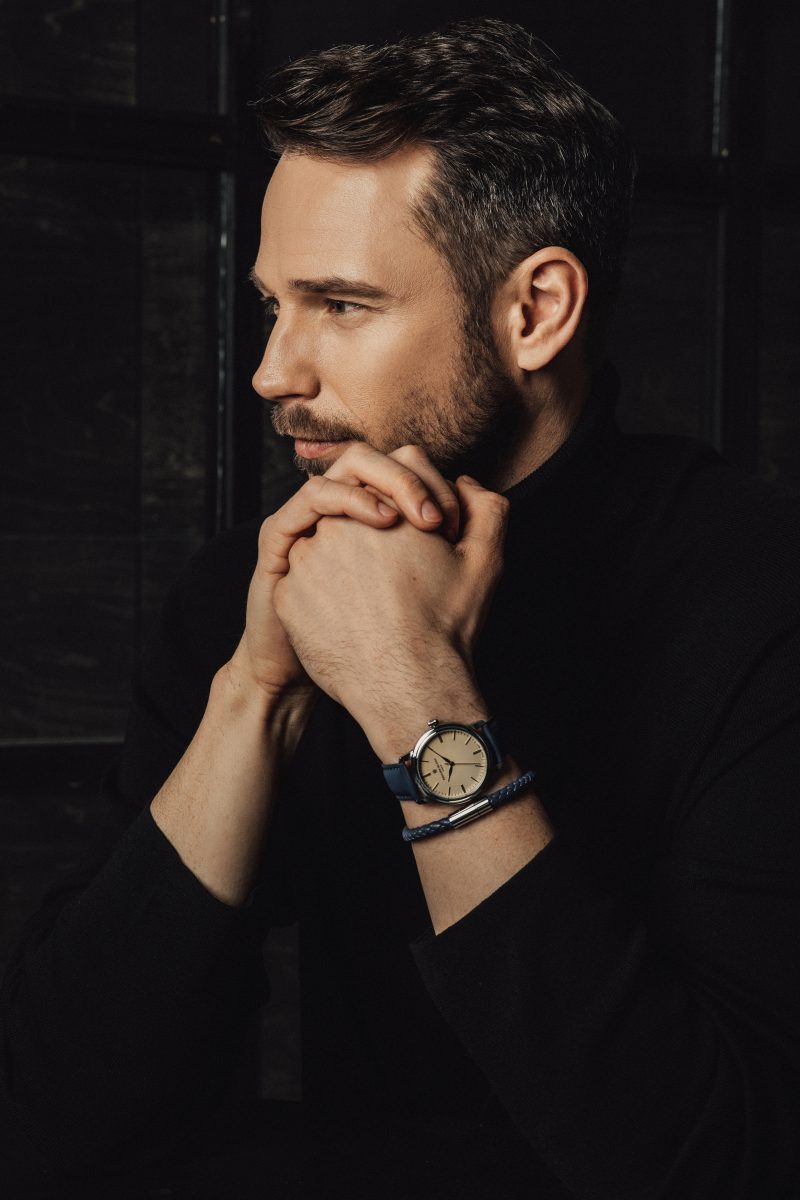 Lugano blue leather set - Image 3