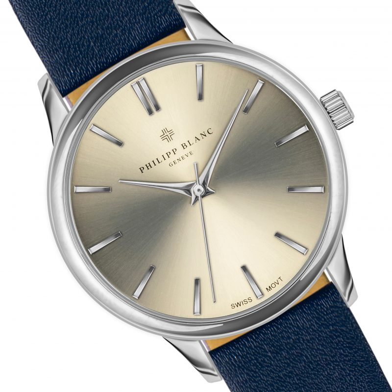 Lugano blue leather set - Image 4