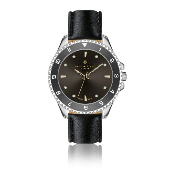 Wengen Black Leather