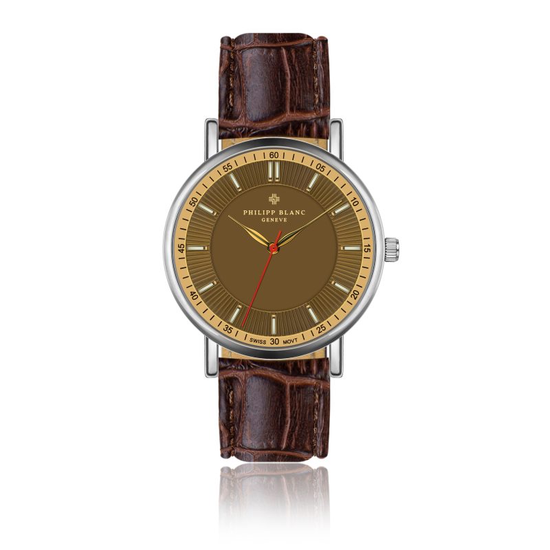 Vevey brown leather