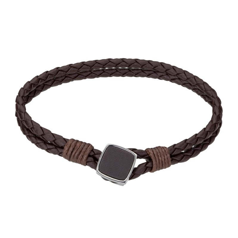 Martin  Brown/Silver Genuine Leather/Stainless steel