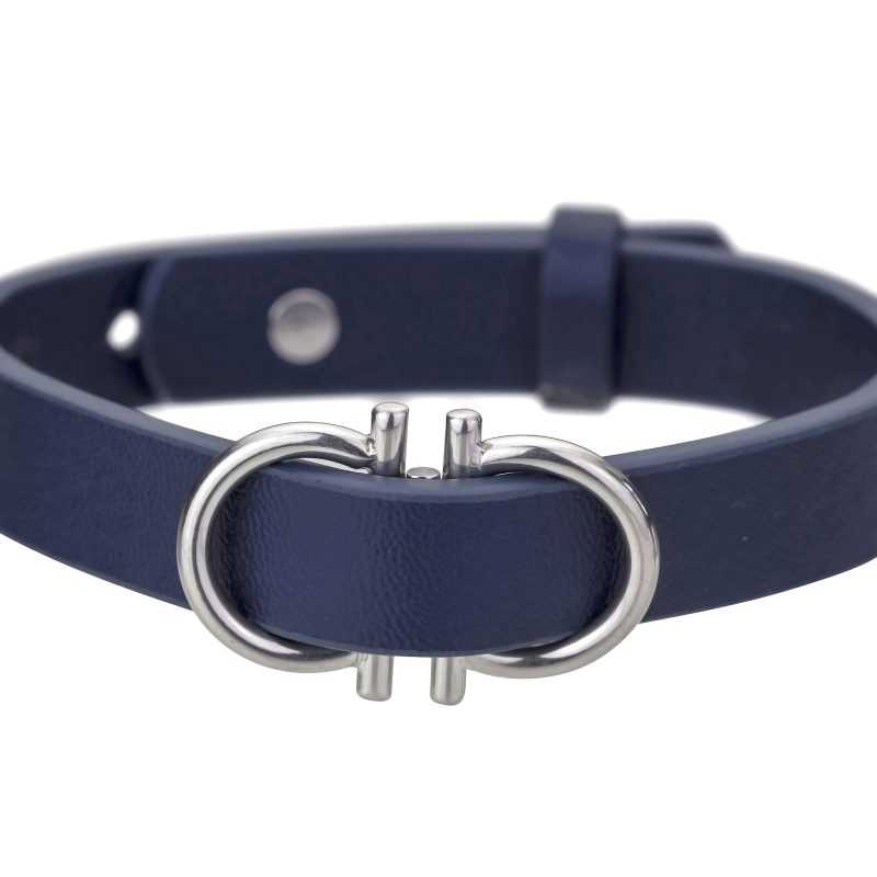 Christian  Dark blue/Silver Genuine Leather/Stainless steel - Image 2