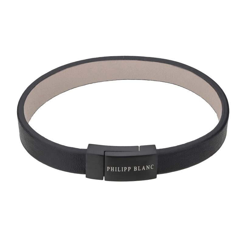 Anton Black Genuine Leather/Stainless steel