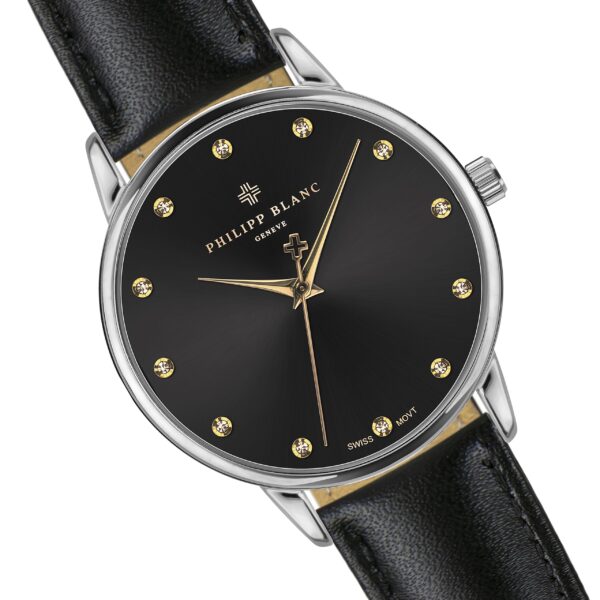 Prilly black leather