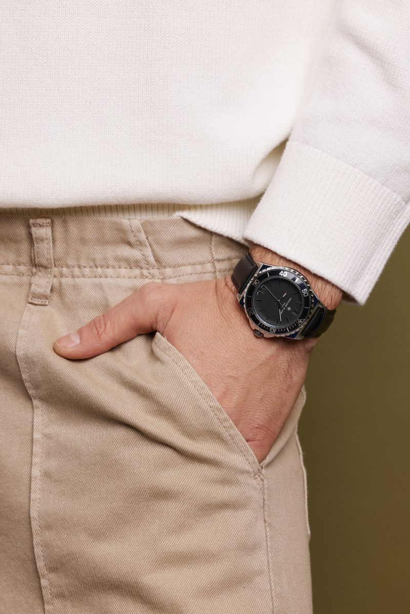 Wettingen black leather - Image 2