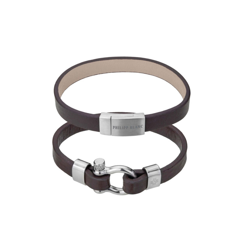 Paul Brown/Silver Genuine Leather/Stainless steel