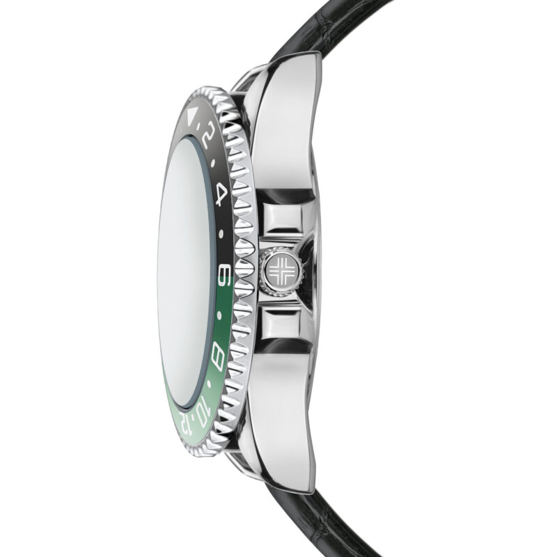 Glarus Black croco Padded and stitched croco - Image 5