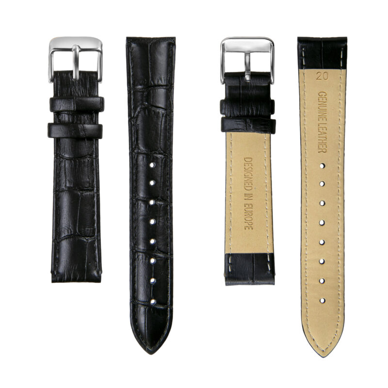 Glarus Black croco Padded and stitched croco - Image 6