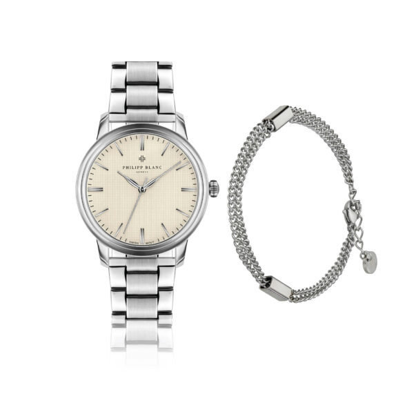 Zurich Silver Padded and stitched smooth Set