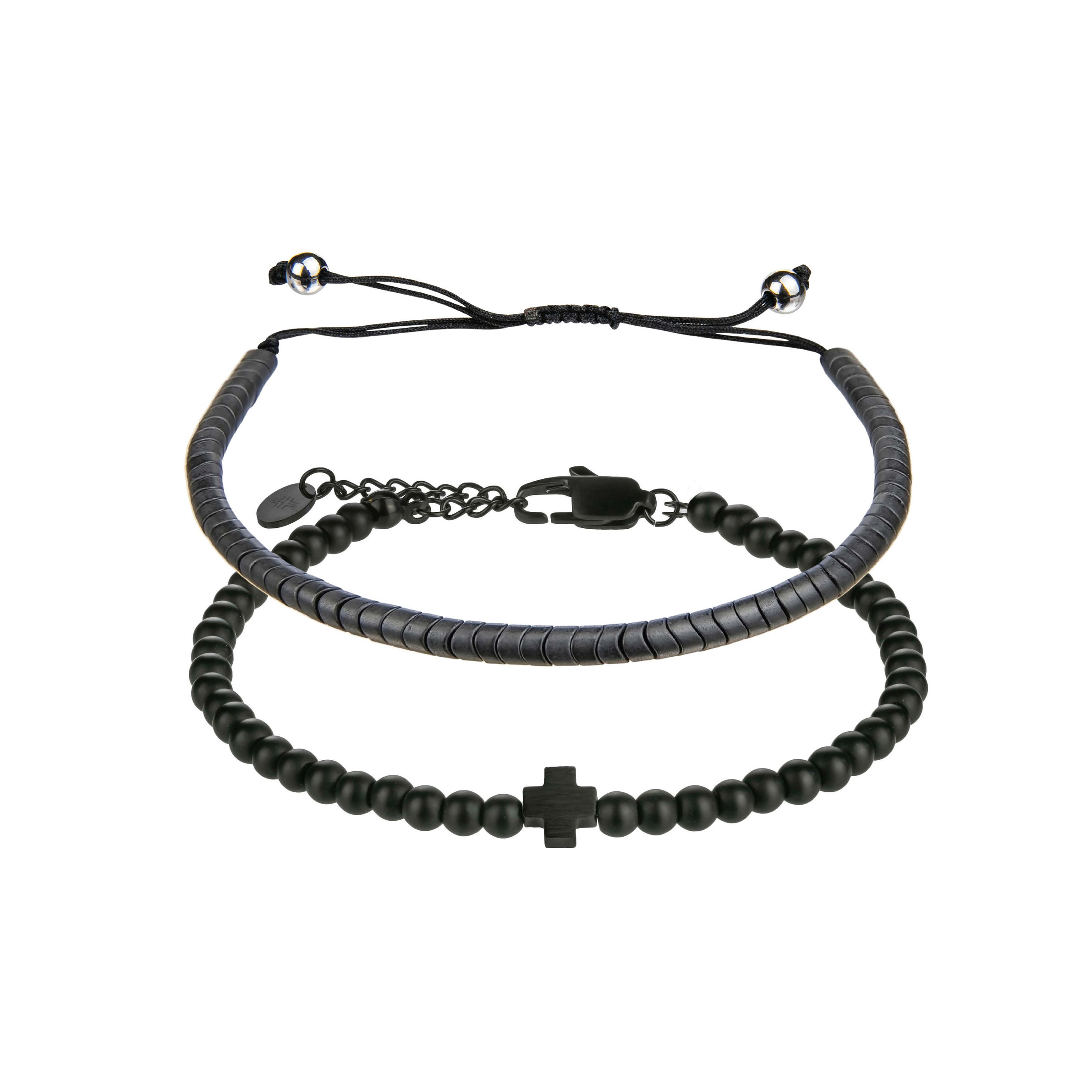 Benjamin Matt black Stainless steel/black onyx